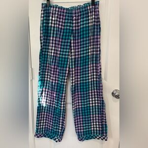 Victoria's Secret Plaid Pj Pants